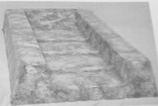 24 Long - Rectangular Splash Block Mold Style ll